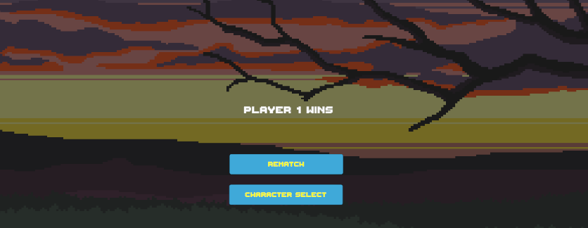 Match Over Screen